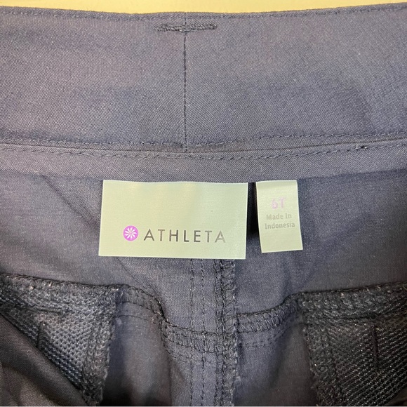 Athleta Dipper Hiking Outdoor Pants Dark Blue Size 6 Tall - Picture 2 of 9
